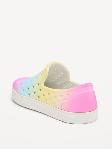 Old Navy Slip-On Sneakers for Toddler Girls (Partially Plant Based) - Rainbow in Saudi Arabia