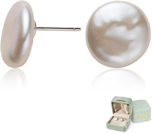 Baroque Pearl Earrings, Freshwater Pearl Earrings Suitable For Weddings, Parties, Birthdays And Other Occasions in Saudi Arabia