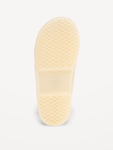 صندل Old Navy Jelly T-Strap للفتيات الصغيرات - متعدد الأزهار in Saudi Arabia