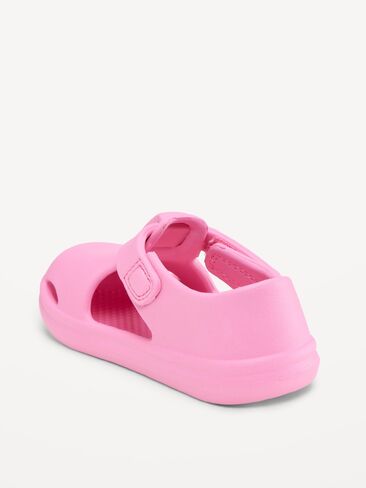قباقيب ذات كعب مغلق من Old Navy للأطفال الصغار والرضع (معتمدة على النباتات جزئيًا) - وردي كوبية in Saudi Arabia