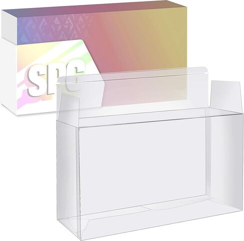 قطعة واحدة من واقي البلاستيك DEDC لمجموعة Prismatic Evolutions Super-Premium إصدار 2025، حافظة عرض PET شفافة مقاس 14.4 بوصة × 6.92 بوصة × 3.46 بوصة مصممة لـ 2025 SPC فقط (ليست لسلسلة UPC) in Kuwait