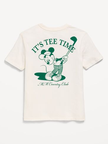 تي شيرت Old Navy Disney© Mickey Mouse محايد للجنسين - ملح البحر in Saudi Arabia