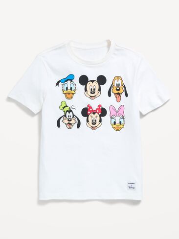 تي شيرت Old Navy Disney© Mickey Mouse & Friends محايد للجنسين - ملح البحر in Saudi Arabia