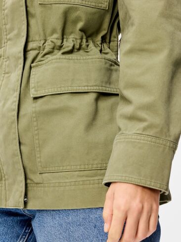 Old Navy Cinched-Waist Utility Jacket - Dried Grasses in Saudi Arabia