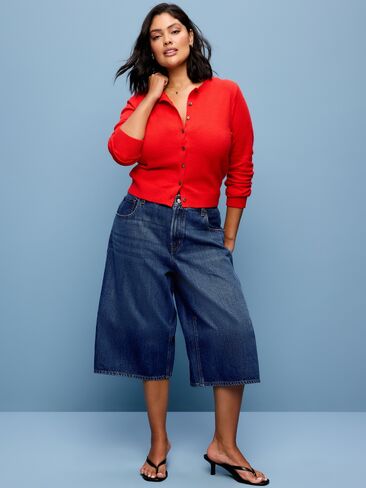 Old Navy Mid-Rise Baggy Culottes - Alannis in Saudi Arabia