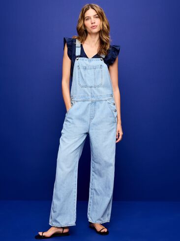 Old Navy Baggy Wide-Leg Overalls - Easton in Saudi Arabia
