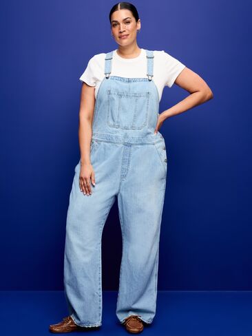 Old Navy Baggy Wide-Leg Overalls - Easton in Saudi Arabia