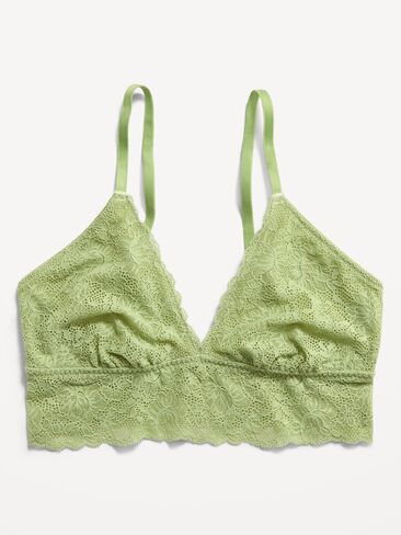 Old Navy Lace Longline Bralette - DANDELION LEAF in Saudi Arabia