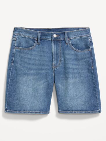 شورت جينز Wow Jean عالي الخصر من Old Navy -- درزة داخلية 7 بوصة - New Moon in Saudi Arabia