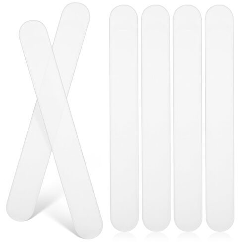 25 Pcs Plastic Spatulas Stir Sticks Reusable Wax Applicator Sticks Stirring Stick Tool for Laboratory Transparent in Saudi Arabia