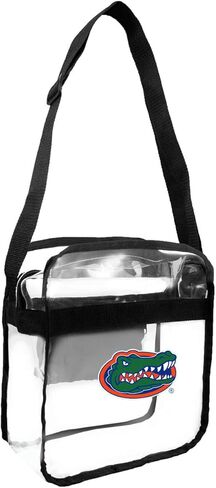 Littlearth NCAA Michigan Wolverines Clear Crossbody Carryall، لون الفريق، 12 بوصة × 12 بوصة × 6 بوصة in Saudi Arabia