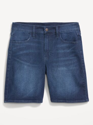 Old Navy High-Waisted Wow Jean Shorts -- 7-inch inseam - River in Saudi Arabia