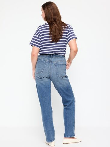 Old Navy جينز فضفاض عالي الخصر OG - تيسا in Saudi Arabia