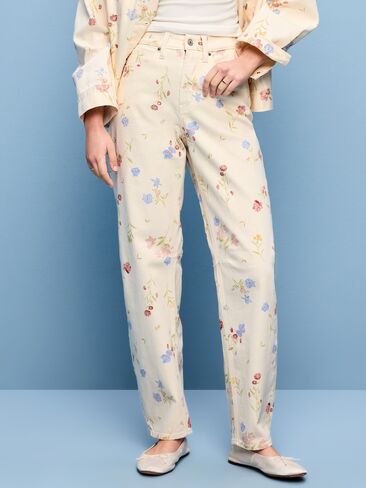 بنطال جينز Old Navy عالي الخصر - إكرو in Saudi Arabia