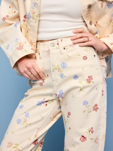 بنطال جينز Old Navy عالي الخصر - إكرو in Saudi Arabia