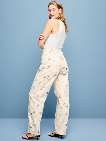 بنطال جينز Old Navy عالي الخصر - إكرو in Saudi Arabia