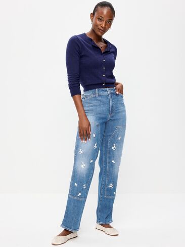 Old Navy Curvy High-Waisted OG Loose Jeans - Xena in Saudi Arabia