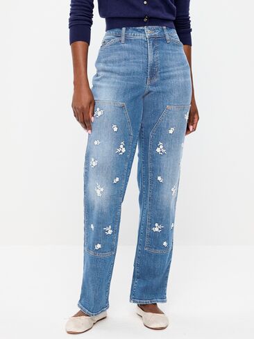 Old Navy Curvy High-Waisted OG Loose Jeans - Xena in Saudi Arabia