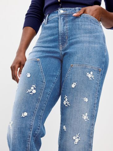 Old Navy Curvy High-Waisted OG Loose Jeans - Xena in Saudi Arabia