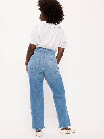 Old Navy Curvy High-Waisted OG Loose Jeans - Xena in Saudi Arabia