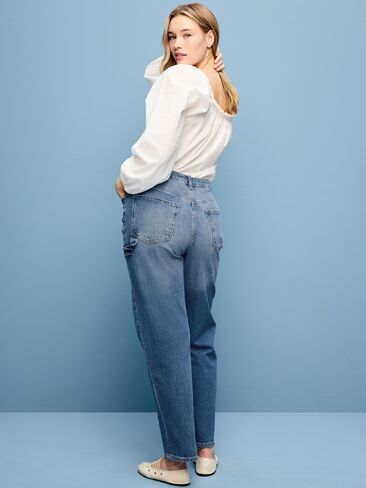 بنطلون جينز فضفاض OG بخصر عالٍ من Old Navy - ZENAS in Saudi Arabia