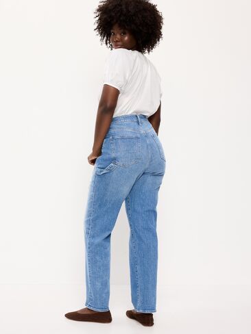 Old Navy Curvy High-Waisted OG Loose Jeans - Zenas in Saudi Arabia