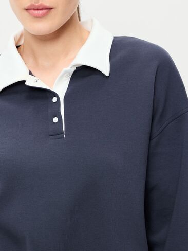 قميص بولو بيكيه من الصوف الديناميكي من Old Navy - داكن داكن in Saudi Arabia
