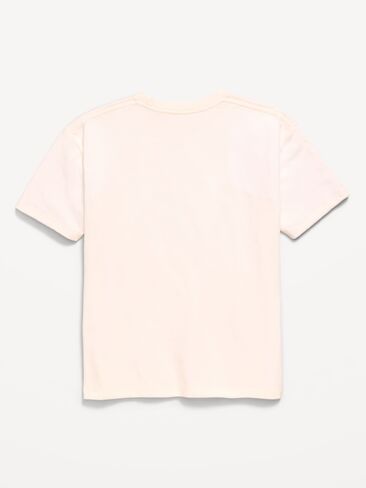 Old Navy Disney© Angel Graphic T-Shirt for Girls - Sea Salt in Saudi Arabia