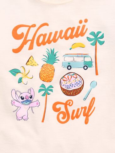Old Navy Disney© Angel Graphic T-Shirt for Girls - Sea Salt in Saudi Arabia