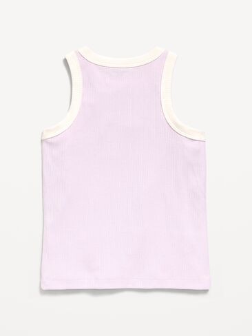 Old Navy Fitted Tank Top for Girls - Lilac Ice in Saudi Arabia