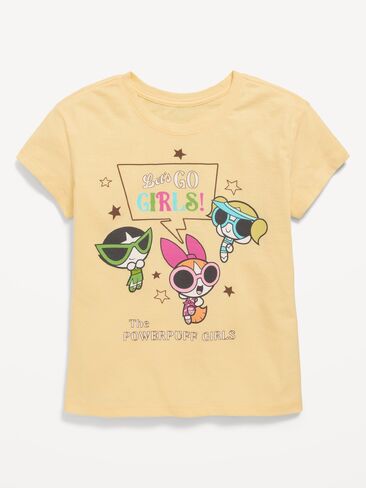 Old Navy The Powerpuff Girls™ Graphic T-Shirt for Girls - Golden Straw in Saudi Arabia