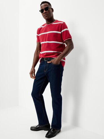 تي شيرت بيكيه ذو رقبة دائرية من Old Navy - خطوط حمراء in Saudi Arabia