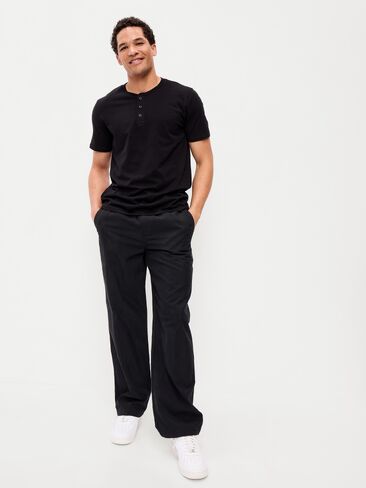 Old Navy Henley T-Shirt - Black Jack in Saudi Arabia