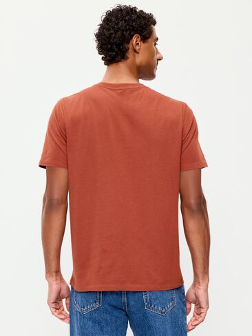 Old Navy Henley T-Shirt - RUSSET MOON in Saudi Arabia