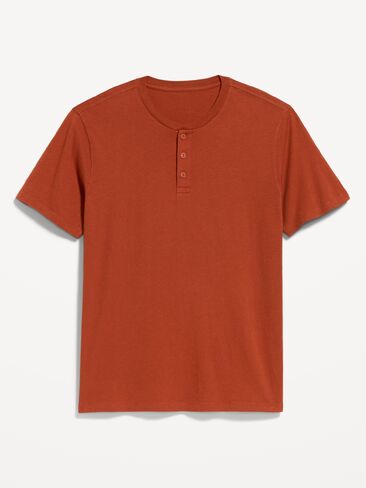 Old Navy Henley T-Shirt - RUSSET MOON in Saudi Arabia