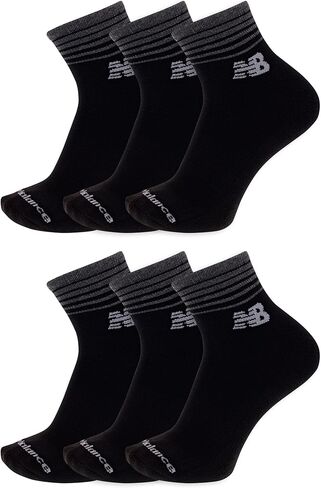 New Balance Unisex Adult Performance Cushioned Ankle Socks - 6 Pairs - Moisture Wicking in Saudi Arabia