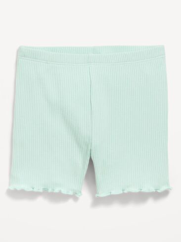 شورت راكبي الدراجات النارية ذو حافة الخس من Old Navy للفتيات الصغيرات - TILLANDSIA in Saudi Arabia