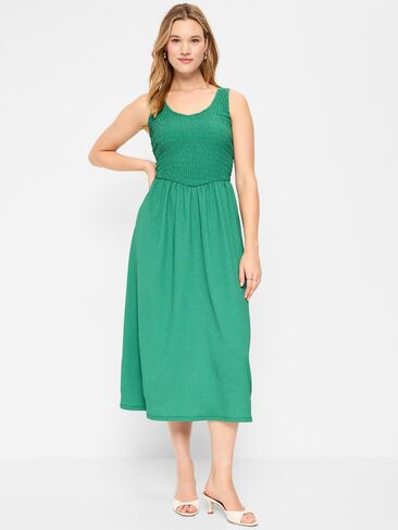 فستان Old Navy Fit & Flare خفيف الوزن ذو صدرية متوسطة الطول - SUGARPINE in Saudi Arabia