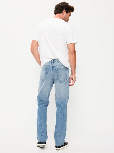 Old Navy Structured Loose Non-Stretch Jeans - Medium Wash in Saudi Arabia