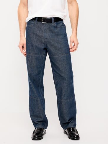 Old Navy 90's Loose Double-Knee Carpenter Jeans - Dark Wash in Saudi Arabia