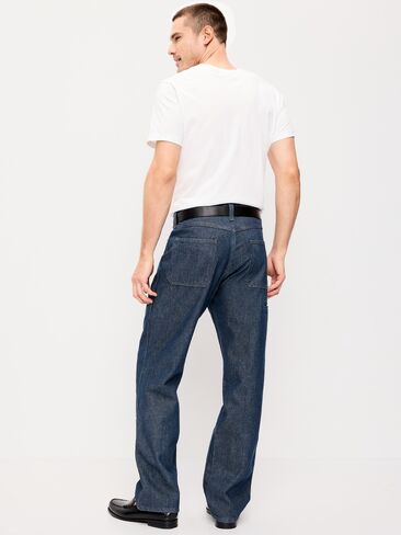 Old Navy 90's Loose Double-Knee Carpenter Jeans - Dark Wash in Saudi Arabia