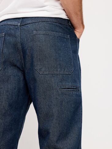 Old Navy 90's Loose Double-Knee Carpenter Jeans - Dark Wash in Saudi Arabia