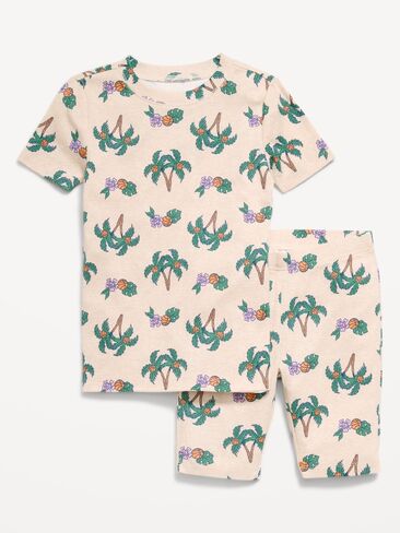 Old Navy Gender-Neutral Snug-Fit Graphic Pajama Set for Kids - Cooling Oasis in Saudi Arabia