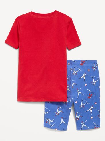 طقم بيجامة برسومات محايدة للجنسين من Old Navy للأطفال - أزرار حمراء in Kuwait