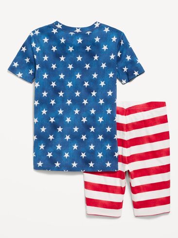 طقم بيجامة برسومات محايدة للجنسين من Old Navy للأطفال - أمريكانا in Saudi Arabia
