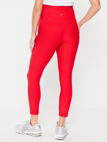 Old Navy Maternity Full-Panel PowerSoft 7/8 Leggings - Amaryllis in Saudi Arabia
