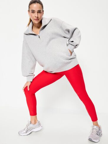 Old Navy Maternity Full-Panel PowerSoft 7/8 Leggings - Amaryllis in Saudi Arabia
