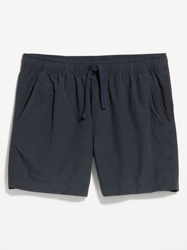 شورت Old Navy Solid Jogger -- درزة داخلية 5 بوصة - Moire Navy in Saudi Arabia