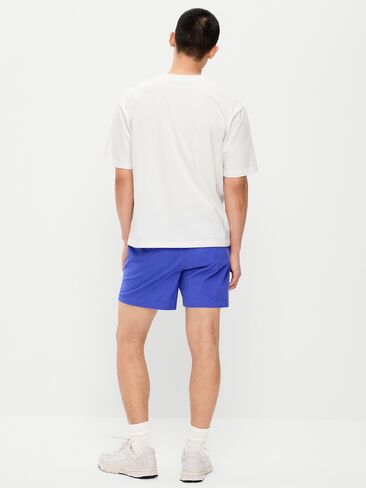 Old Navy Solid Jogger Shorts -- 5-inch inseam - CRAYON BLUE in Saudi Arabia