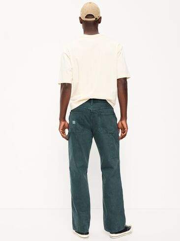 Old Navy 90s Baggy Carpenter Jeans - Teal Blue in Saudi Arabia